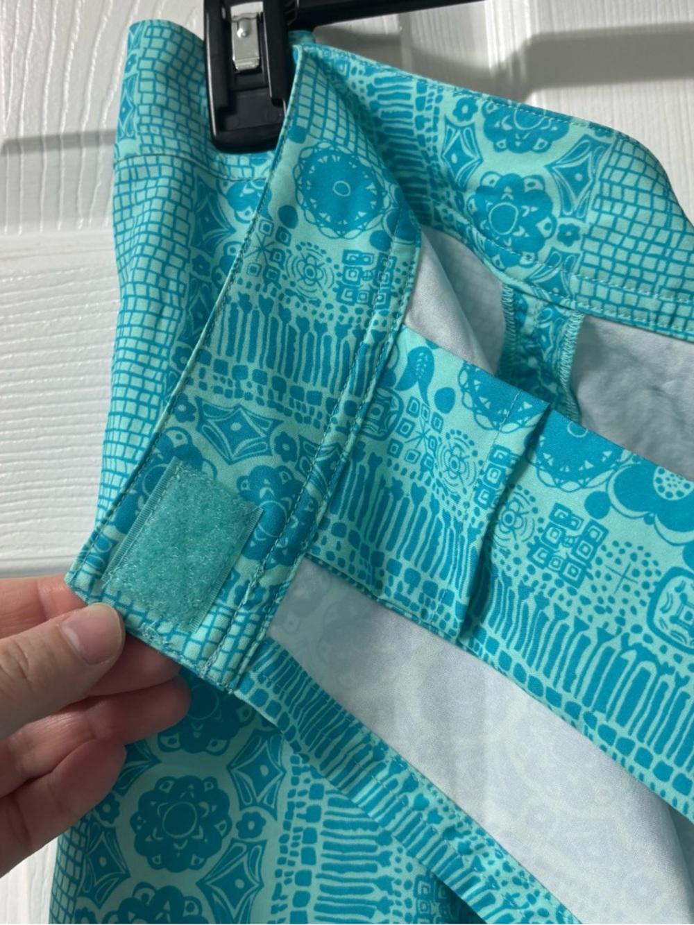 RipSkirt Hawaii Floral Wrap Skirt Adjustable Velcro Waist Women’s Medium NEW - Picture 7 of 8